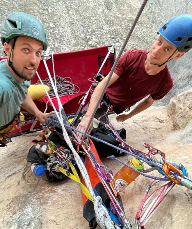 Cook and Marshall on El Visitante. Photo: Jacob Cook