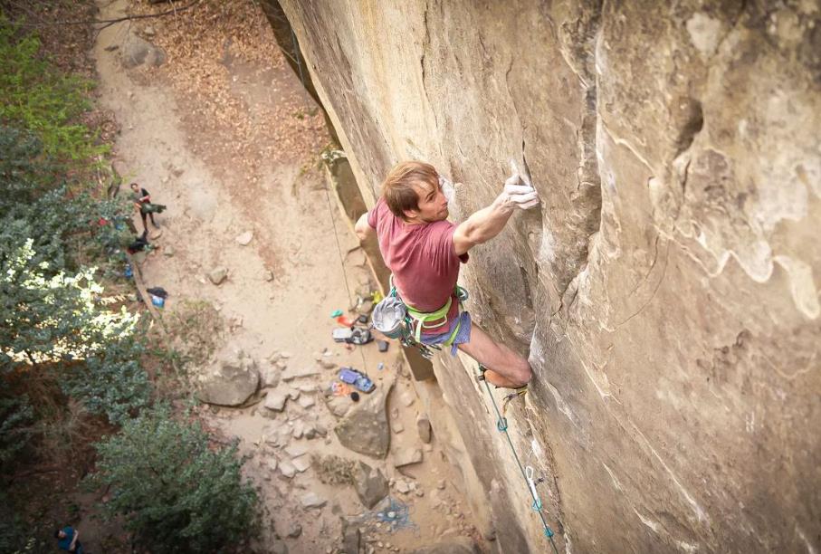 Sébastien Berthe on his historic flash of Le Voyage. Photo: Robbie Phillips