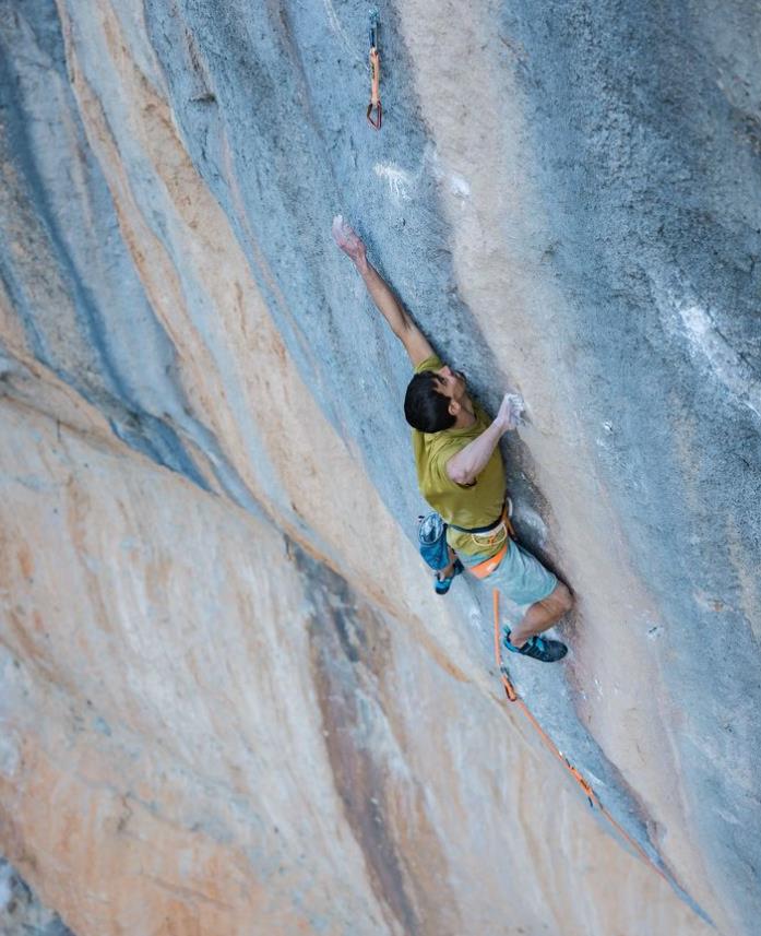 Jorge Diaz-Rullo on Sleeping Lion. Photo: Marco Zanone