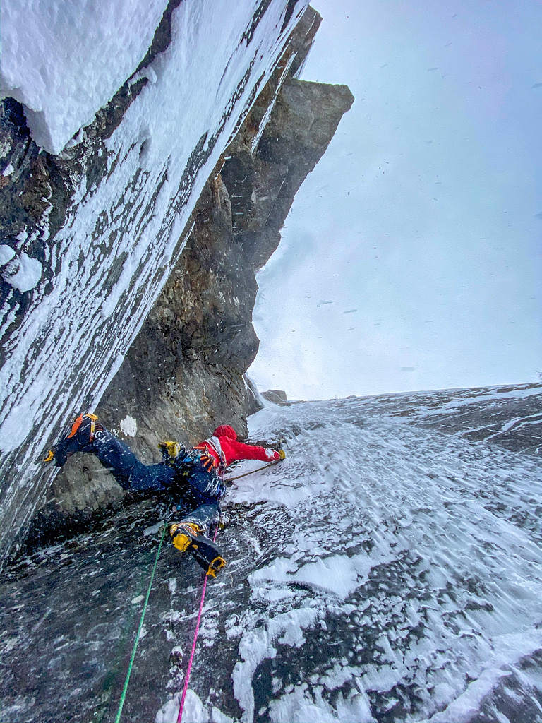 Greg Boswell fully involved in more super thin conditions. Photo Jeff Mercier 