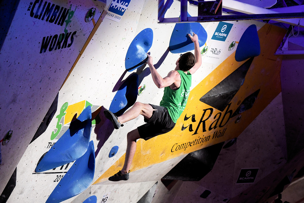 Will Bosi - aspiring Olympian - competing in 2019 CWIF. Photo: Keith Sharples  