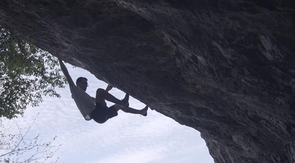 Will Bosi crushing Bewilderness (Font 8b+) at Badger Cove. Photo: BandofBirds