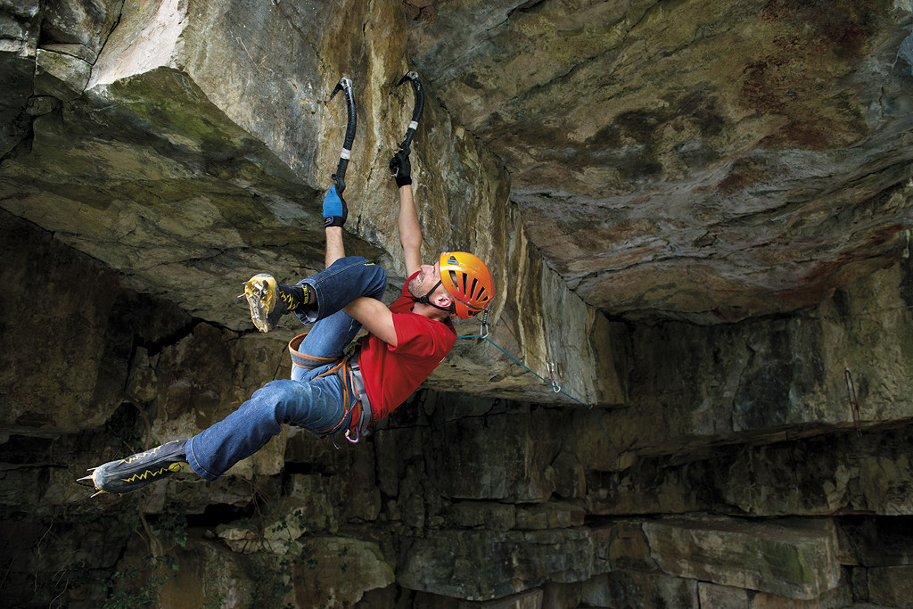 Ramon Marin on Stump Man (M11) at White Goods. Photo: Keith Sharples