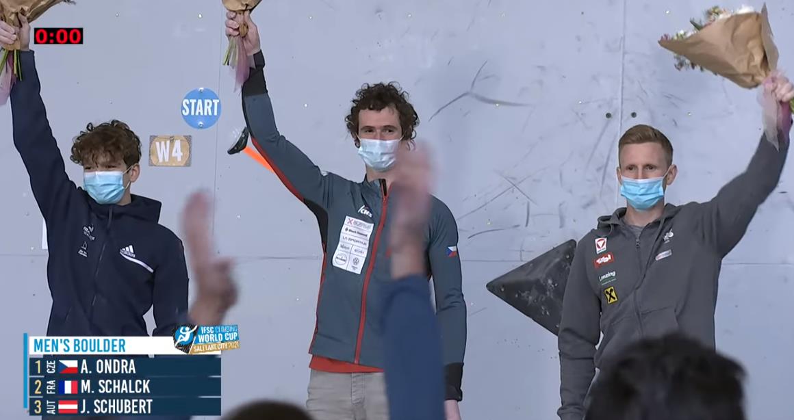 The Men’s Podium