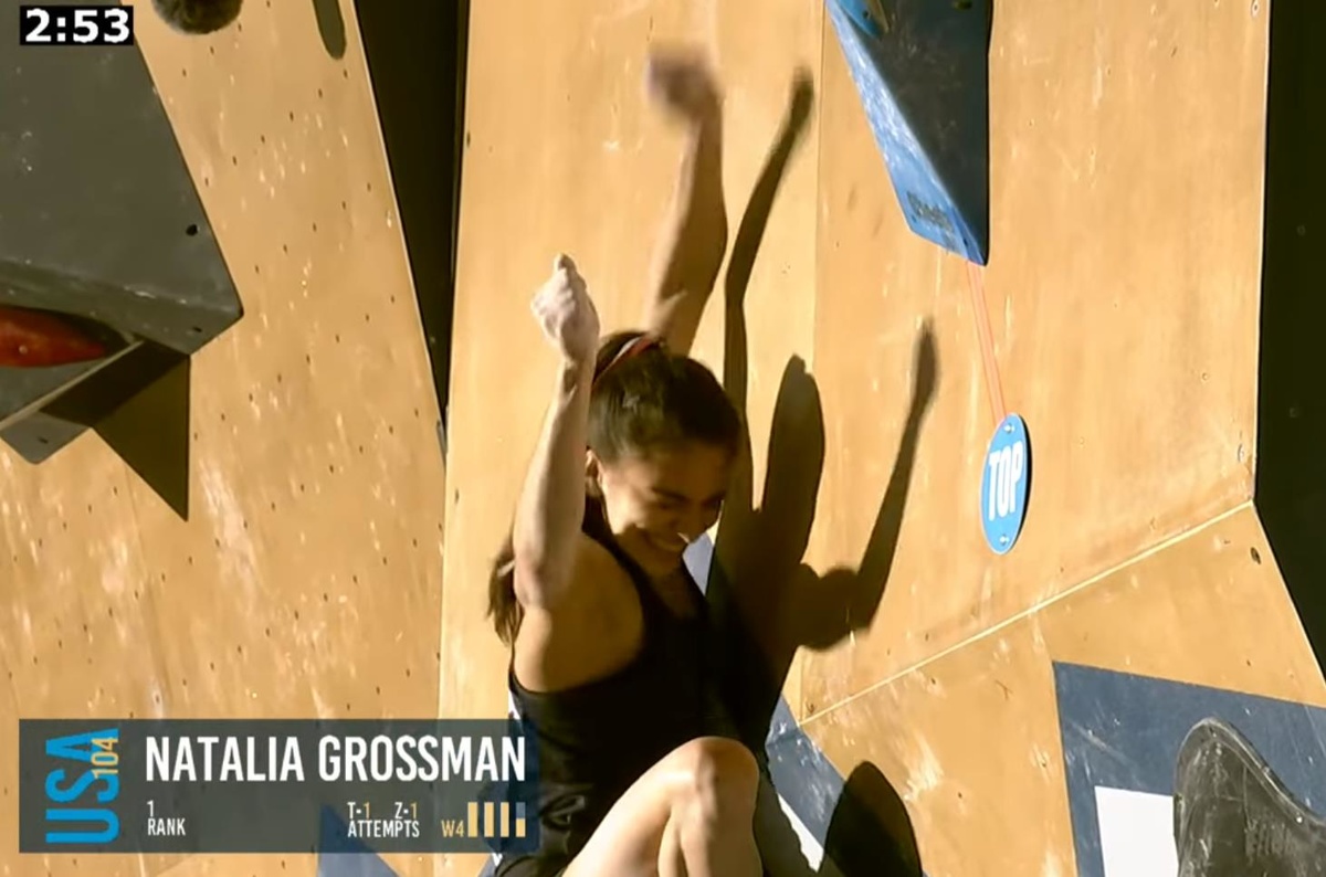 Natalia Grossman delights the home crowd with another stellar performance to win her 2nd gold of the week in SLC.