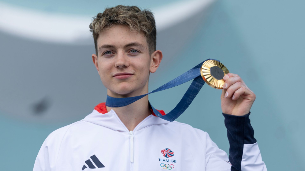 Toby Roberts won Gold at the 2024 Paris Games.Photo: Team GB