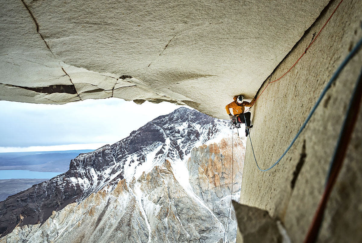 Siebe Vanhee on the famous ‘Rosendach' roof pitch. Photo: Drew Smith