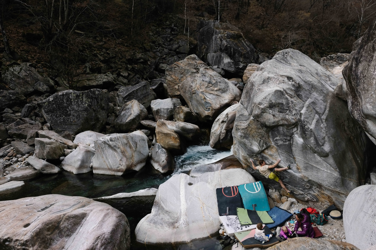 James Pearson working on Mystic River. Photo: Sam Pratt