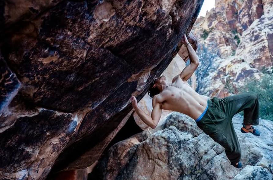 Noah Wheeler on Shaolin (Font 9A). Photo: Noah Wheeler/Instagram