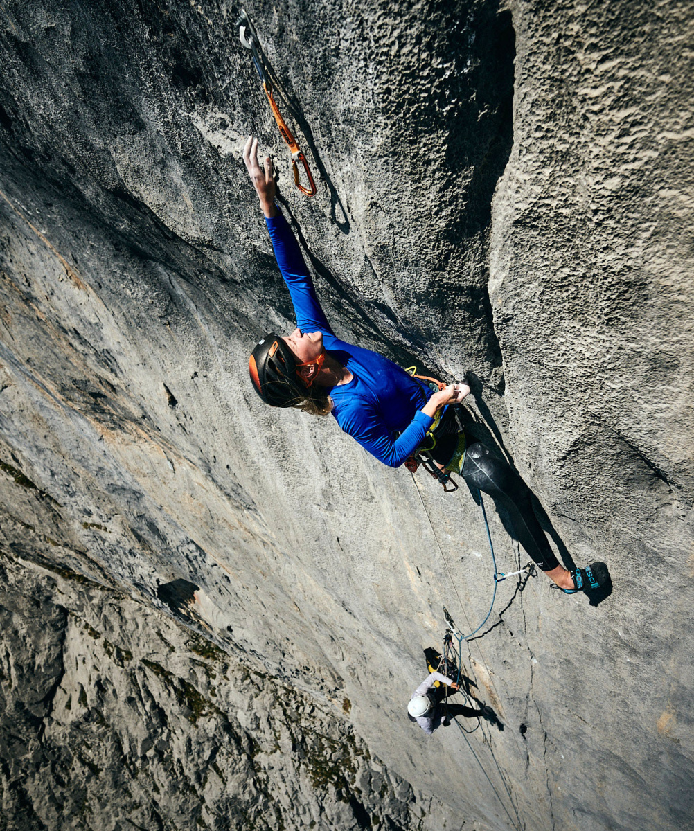 Lara Neumeier on Silbergeier (F8b+). Photo: © Ray Demski (@raydemski)