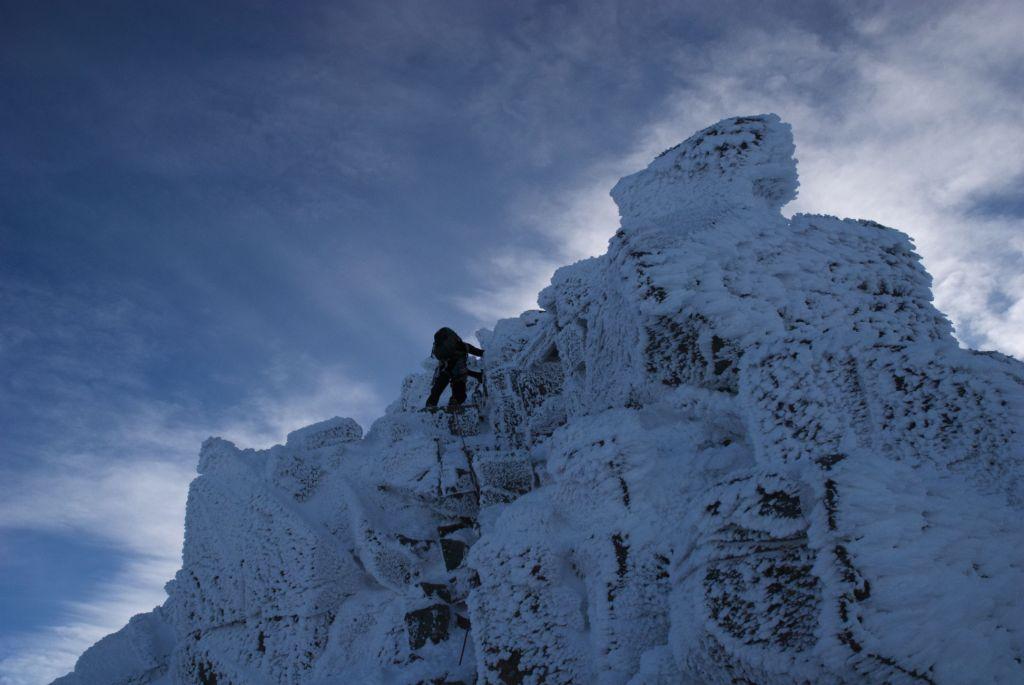 Fiaciall Ridge (II) - Stob Coire an t-Sneachda, Northern Cairngorms. Photo: Sam Leach